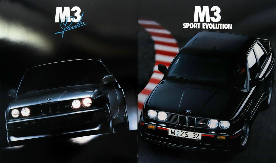 BMW 2 brochures from 1989 (1 of 1)