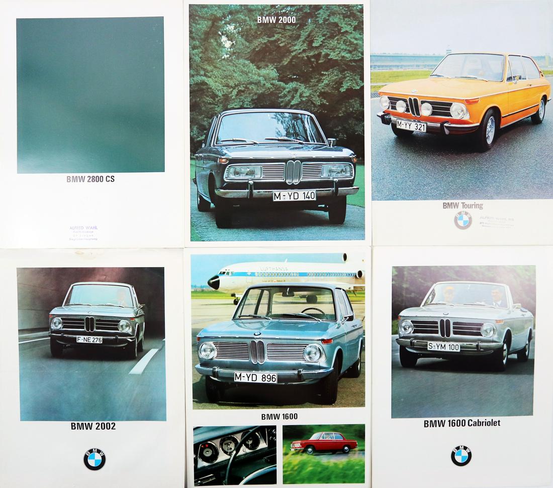 BMW 6 brochures from the 60s / 70s (1 of 1)