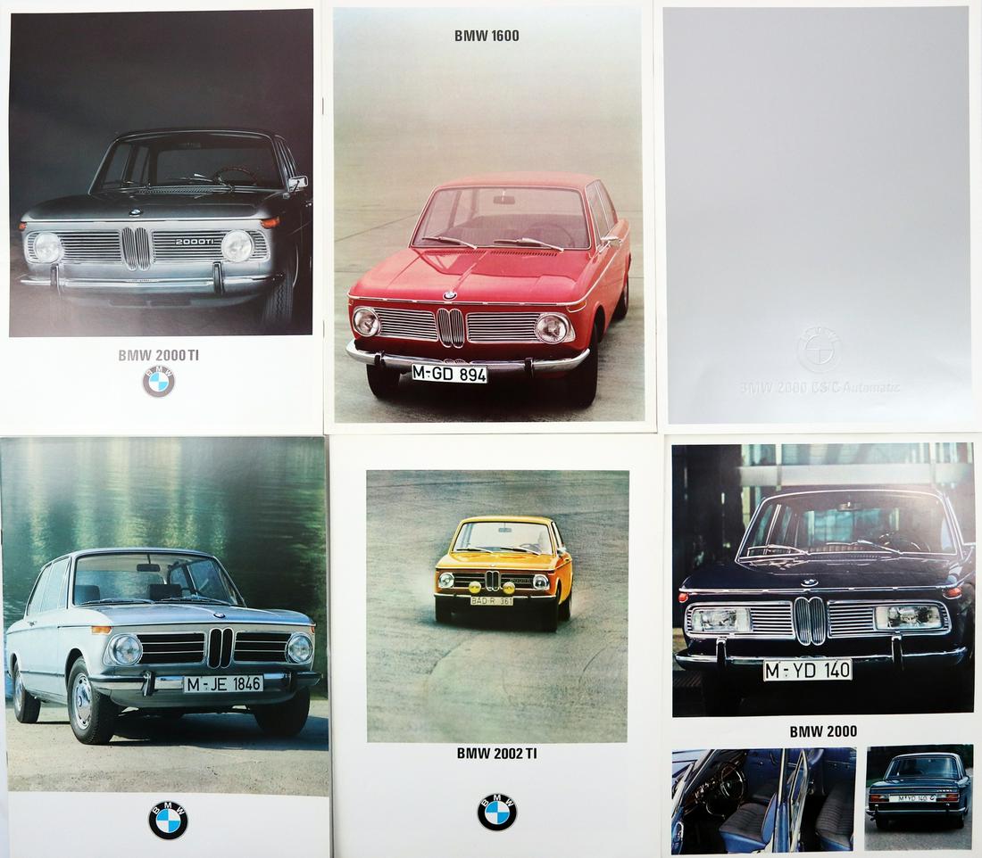 BMW 6 brochures from the 60s (1 of 1)