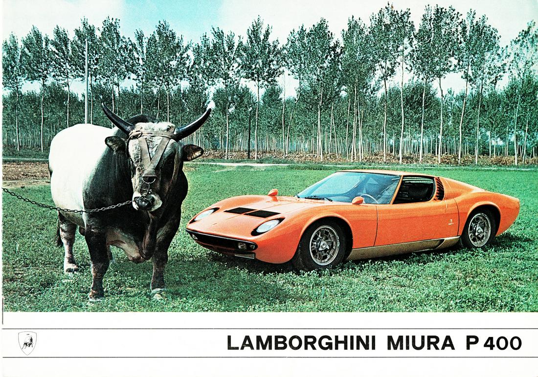 Lamborghini Brochure Miura P400 (1 of 1)
