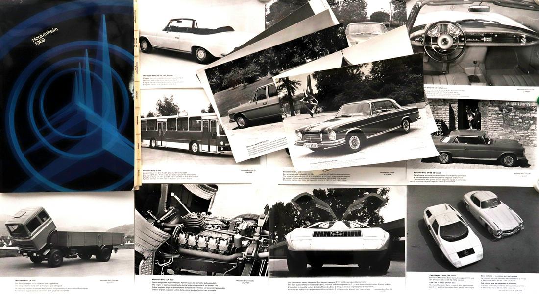 Mercedes-Benz Press kit Hockenheim 1969 (1 of 1)