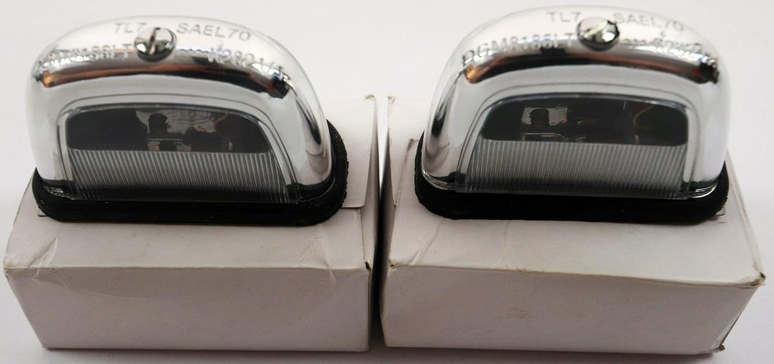 Porsche 2 license plate number lights for RSR / 3.0 RS (1 of 2)