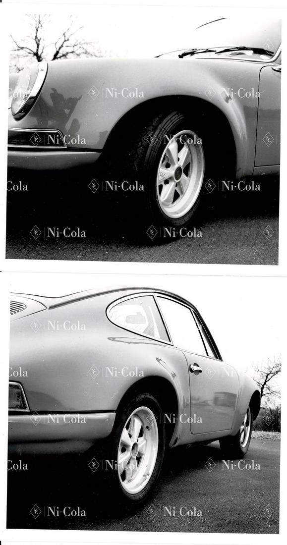 Porsche 2 original B/W factory press photos detailed (1 of 1)