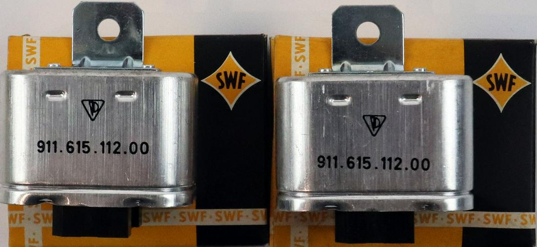 Porsche 2 SWF relay relays for 911 F model: Part number: 601005, in original box