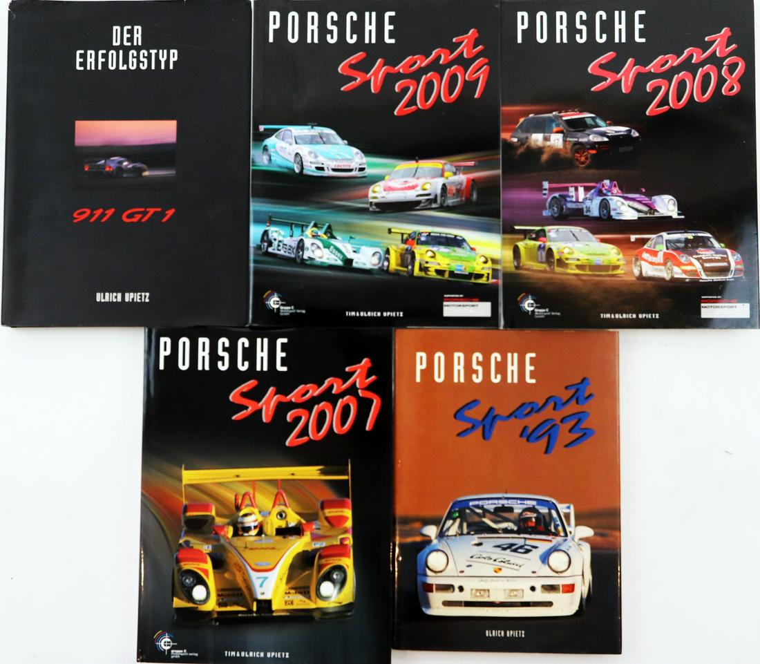 Porsche 5 books from the 90s (1 of 1)