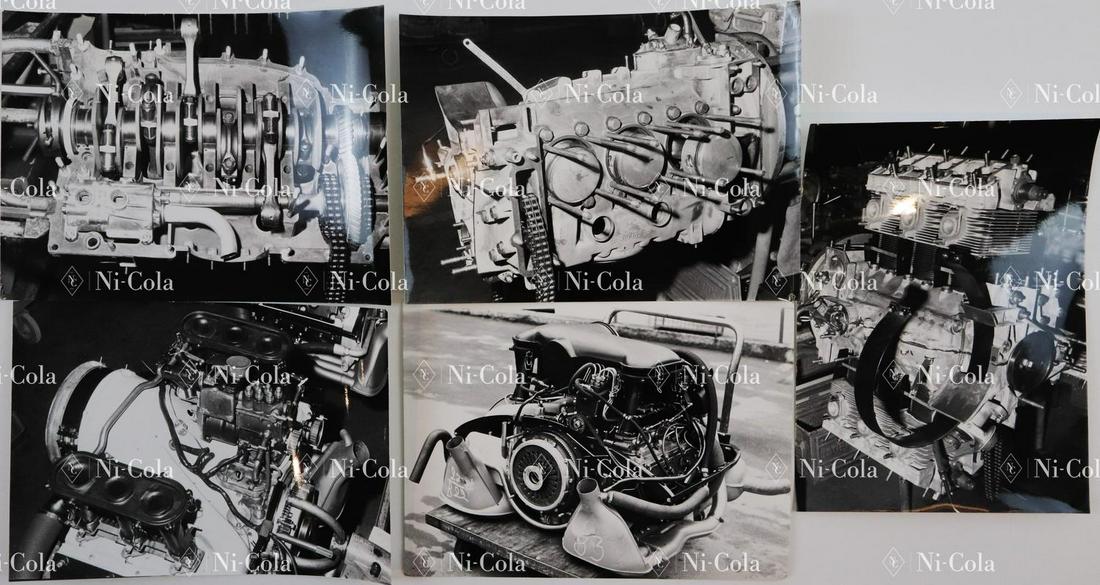 Porsche 5 original B/W factory press photos detailed (1 of 1)