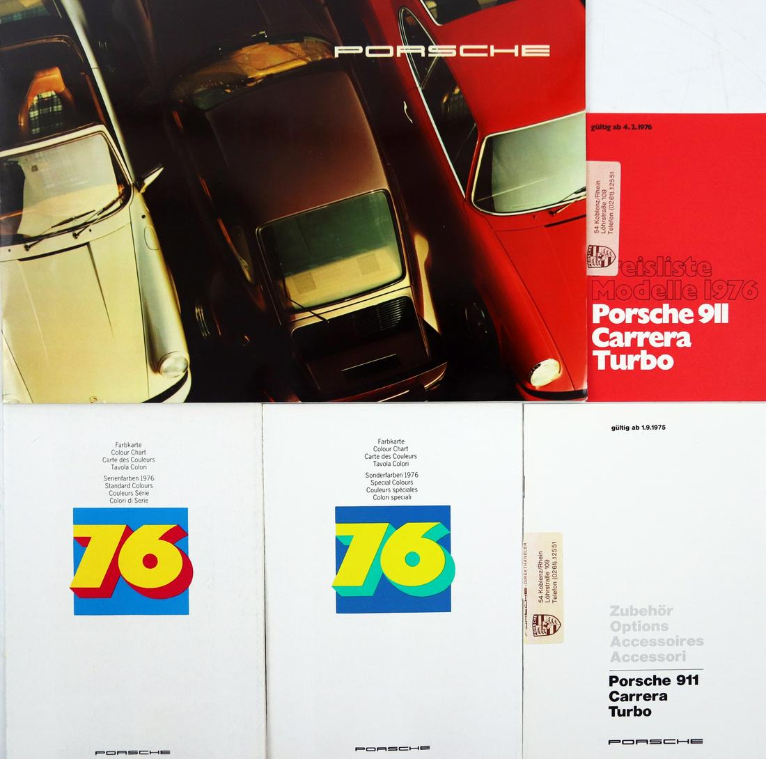 Porsche 5 parts model year 1976 (1 of 1)