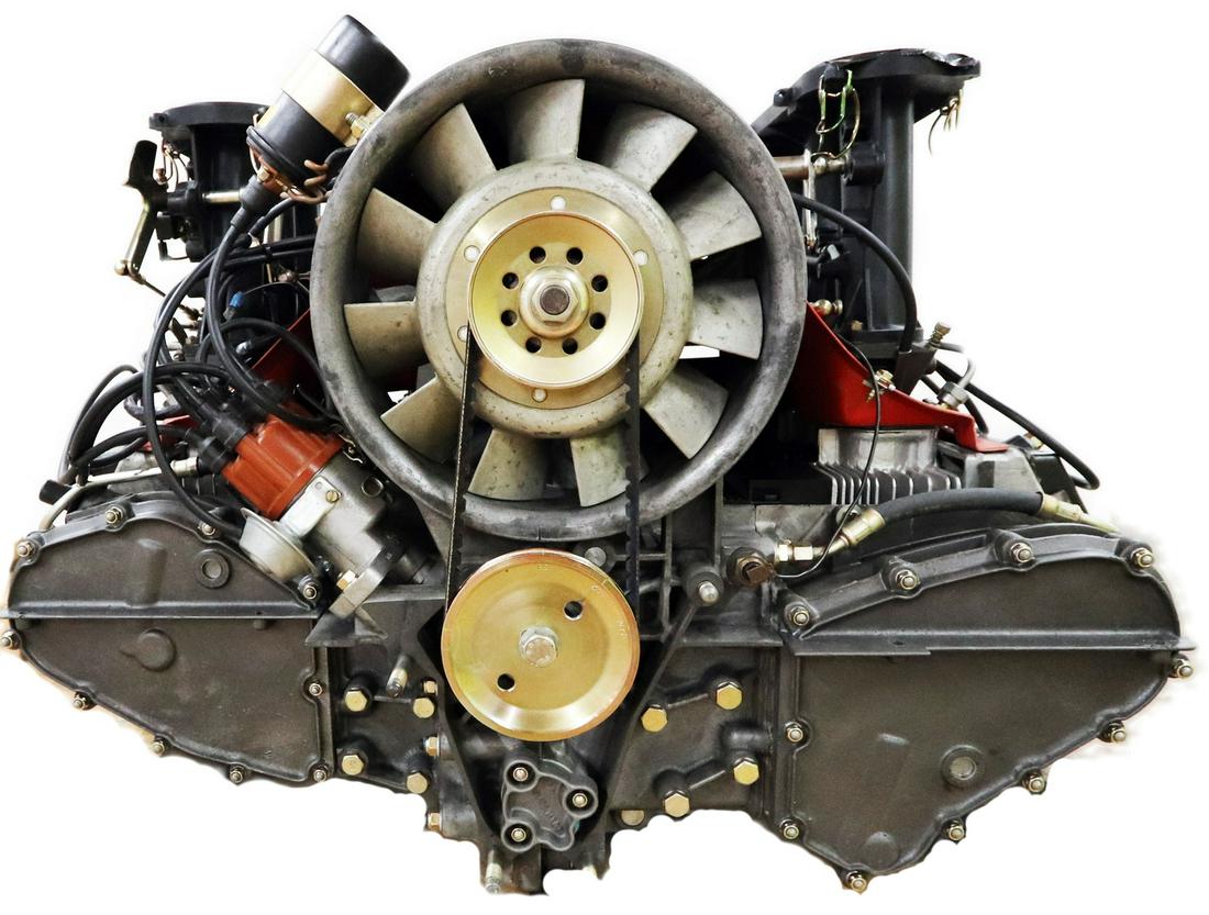 Porsche 911 Carrera 2.7 litres MFI engine: Engine type 911/83, engine number: 6640681, installed in a Grand Prix white 2.7 litre Carrera chassis number 0502, delivered in Nov. 1973 The engine was completely disassembled by the renowned Porsche