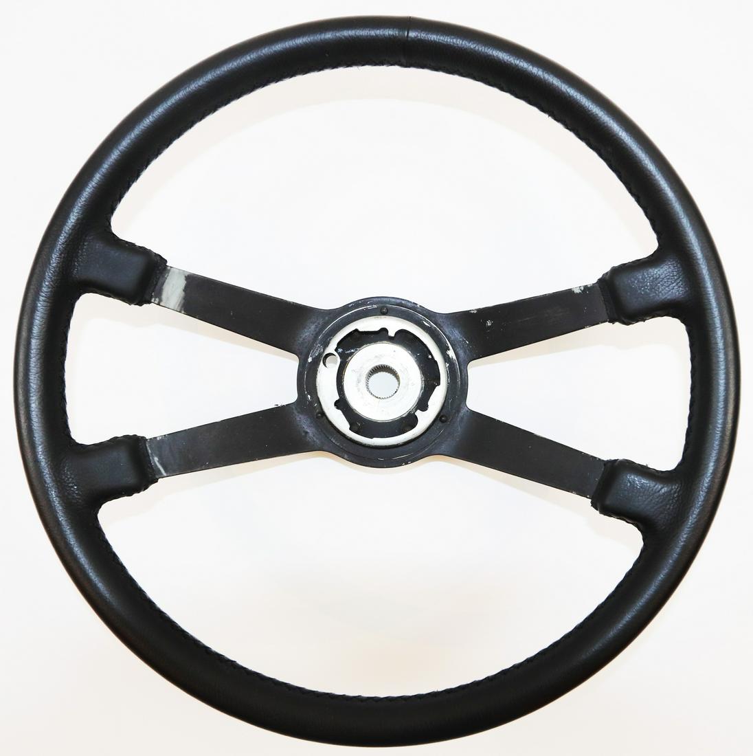 Porsche Leather steering wheel suitable for carrera RS: Stamped 2.72, 901.347.081.20, diameter: 40 cm