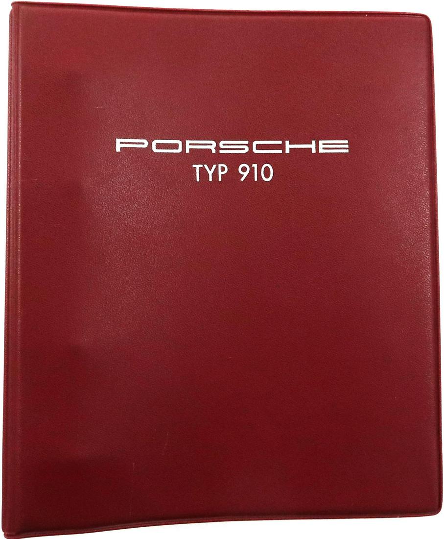 Porsche Folde with Operating Instructions, Spare Parts (1 of 2)