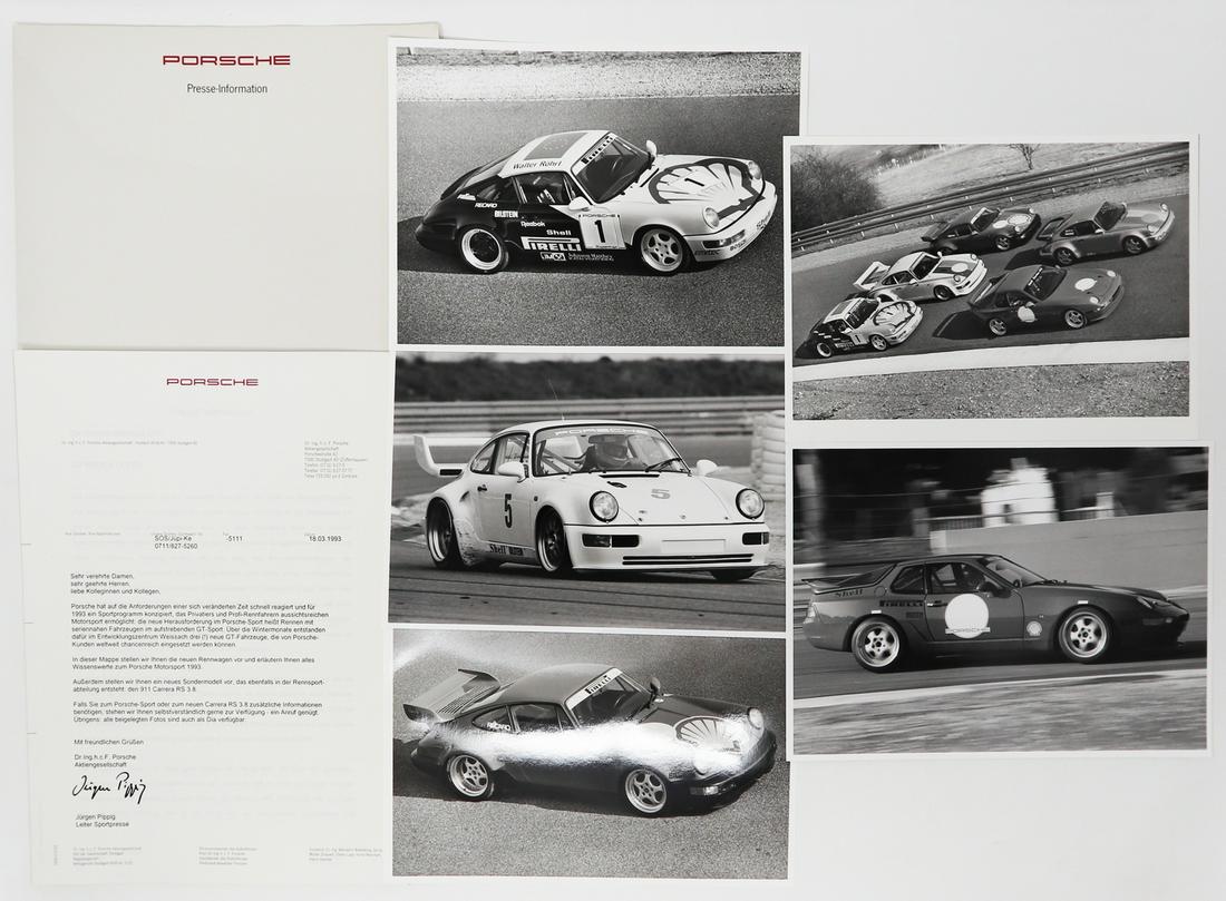 Porsche Press kit racing car for the Porsche Motorsport (1 of 1)