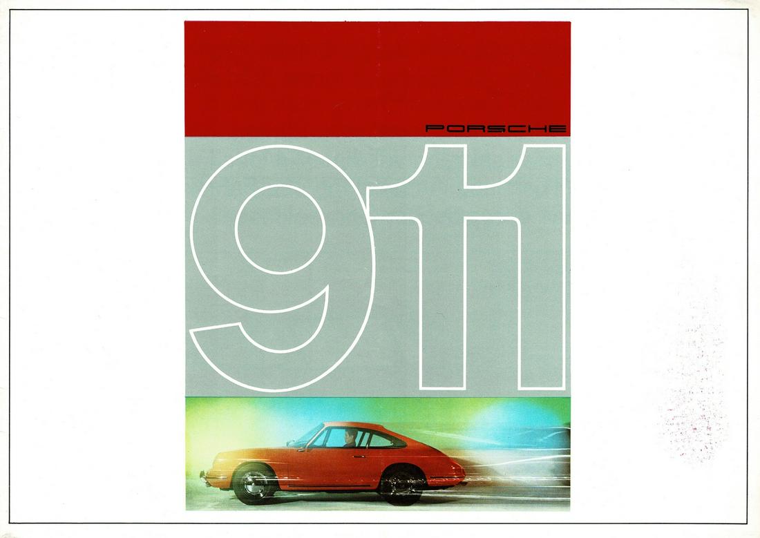 Porsche Brochure type 911 from 1965 (1 of 1)
