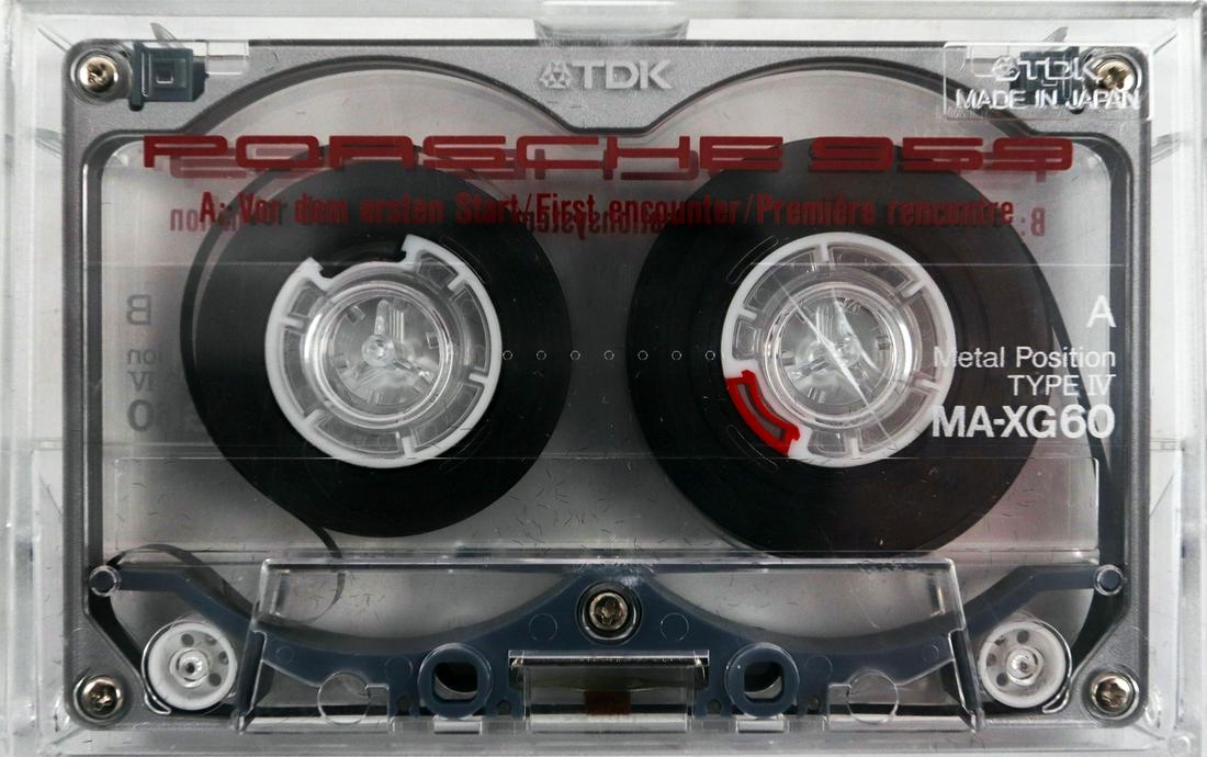 Porsche TDK Audi cassette type 959 (1 of 1)