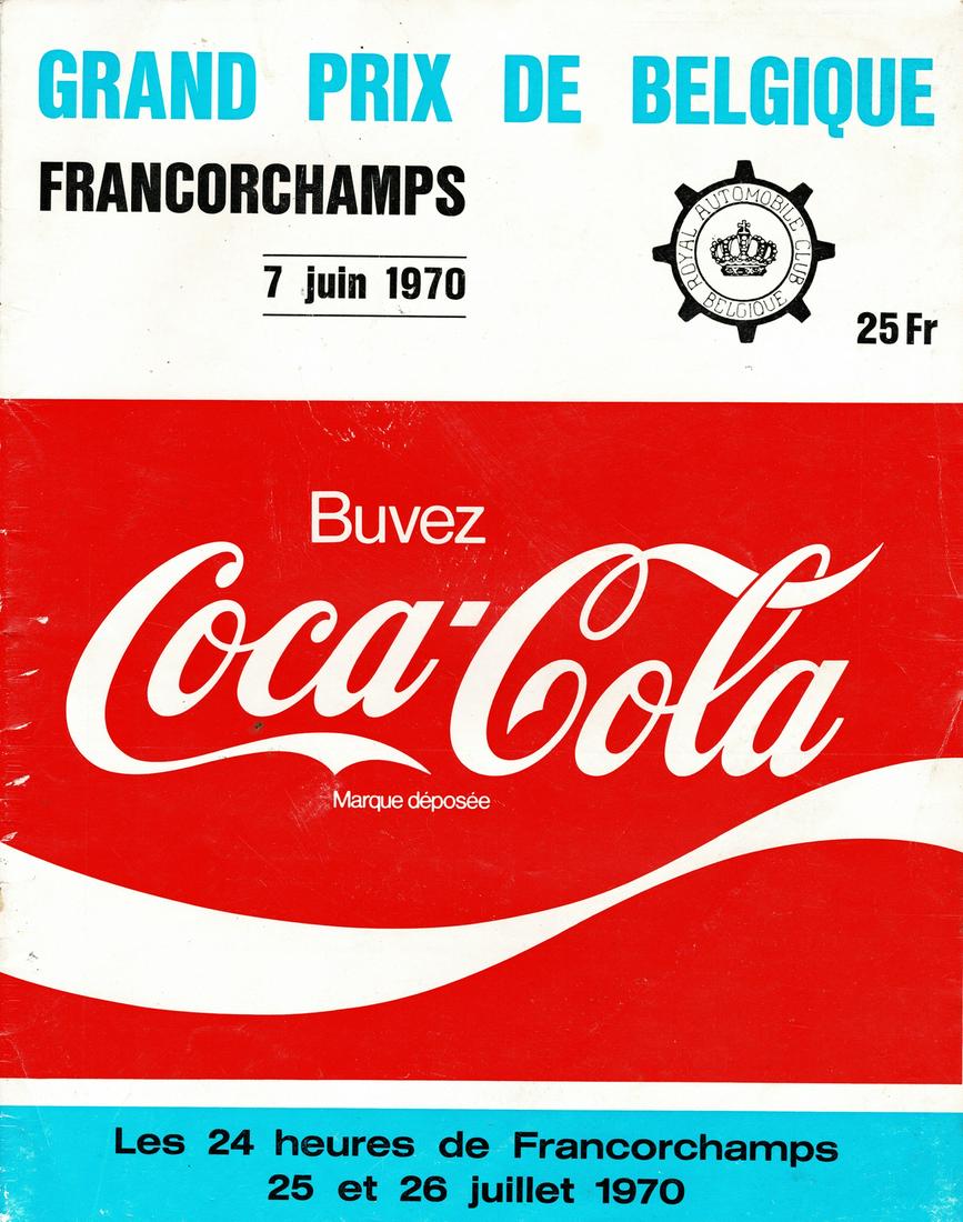 Rennprogramm 'Grand Prix de Belgique Francorchamps (1 of 1)