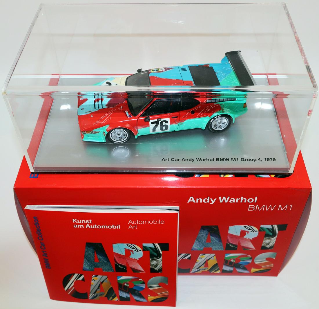 BMW High quality model BMW M1 from the Art Car Museum (1 of 1)