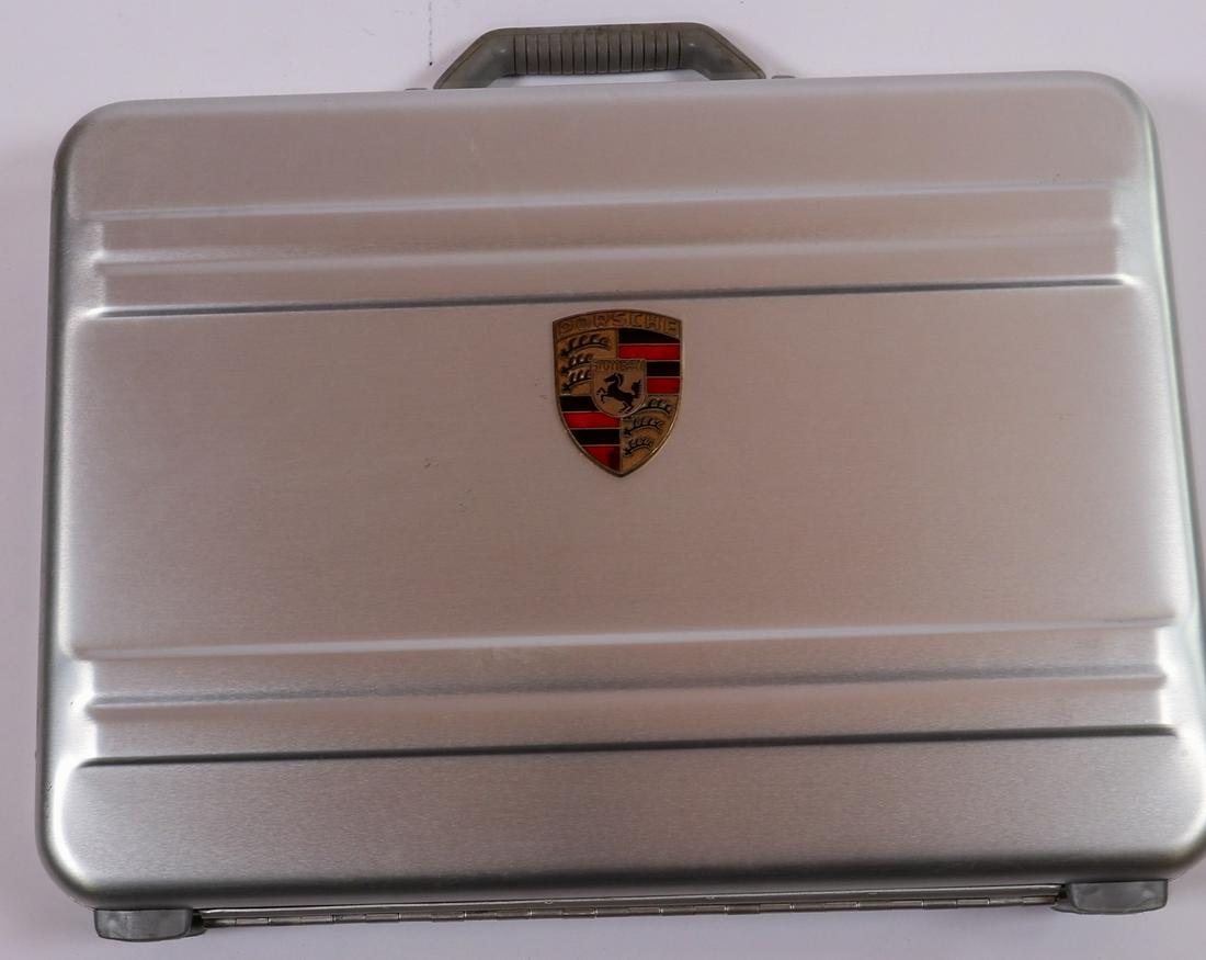 Porsche Aluminium suitcase with Porsche emblem (1 of 2)