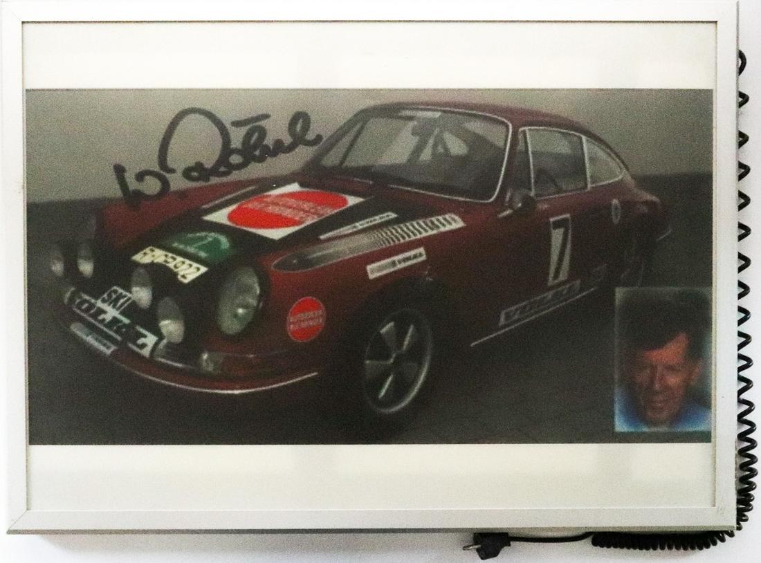 Porsche Illuminated advertising 'Walter Röhrl': Working