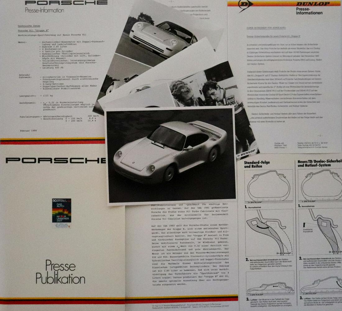 Porsche Press kit 'Porsche Studie: Wettbewerbswagen (1 of 1)