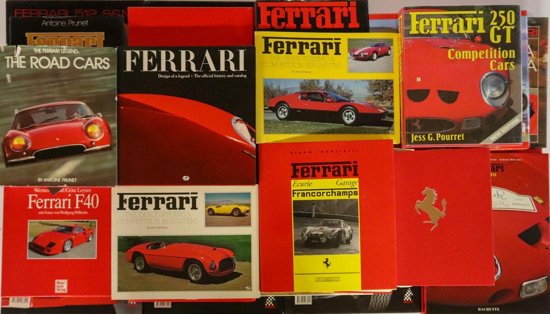 Ferrari 23 books from the 70s-2000s (1 of 1)