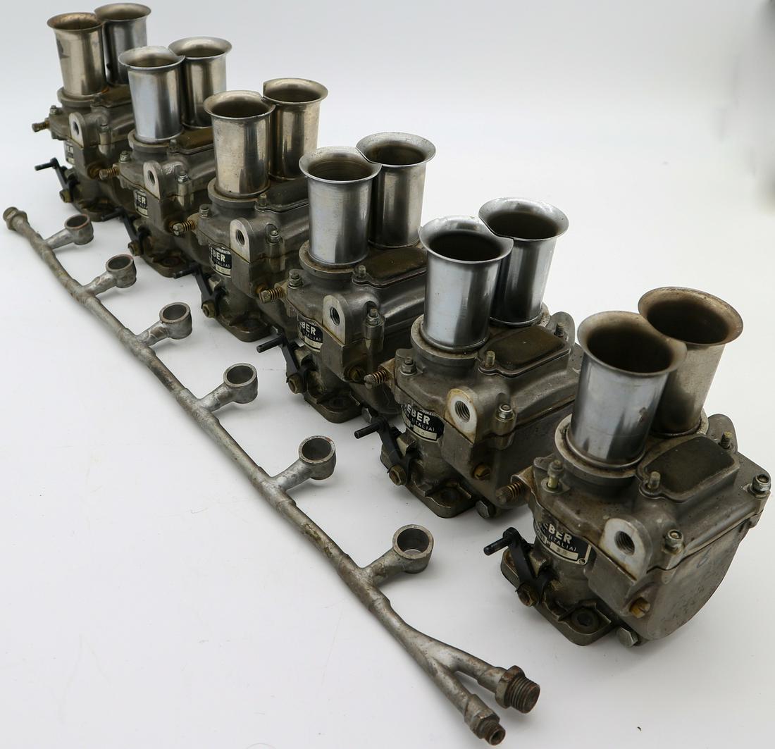 Ferrari 6 Weber dual carburetors for Ferrari 250 (1 of 6)