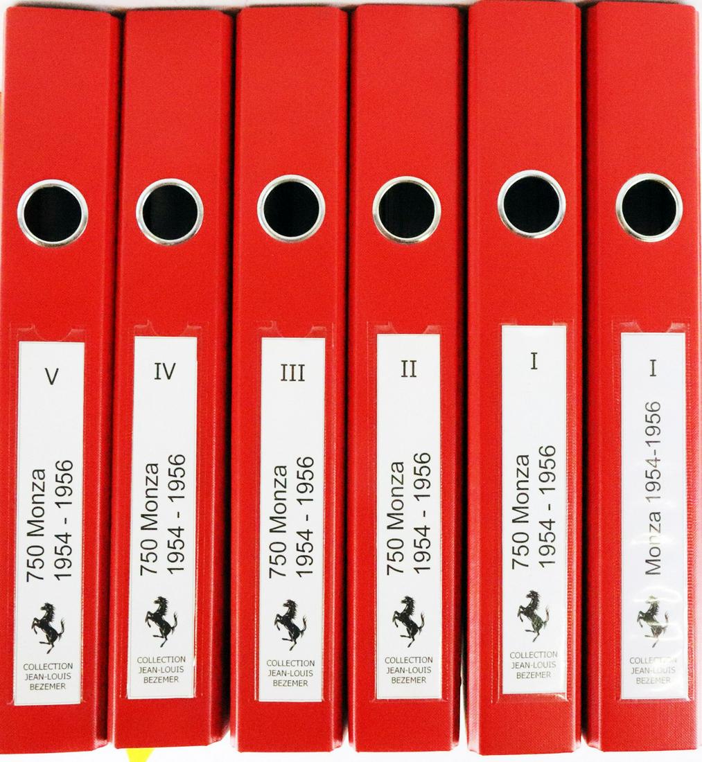 Ferrari 6-parts self created folders '750 Monza' from (1 of 15)