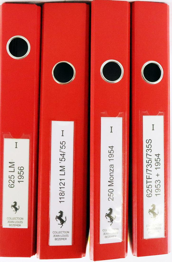 Ferrari 4-parts self created folders '250 Monza, 118 / (1 of 11)
