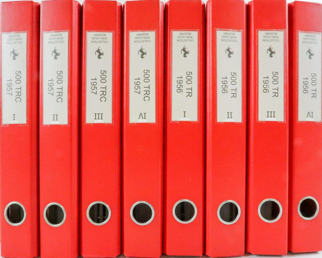 Ferrari 8-parts self created folders '500 TR / 500 TRC' (1 of 13)