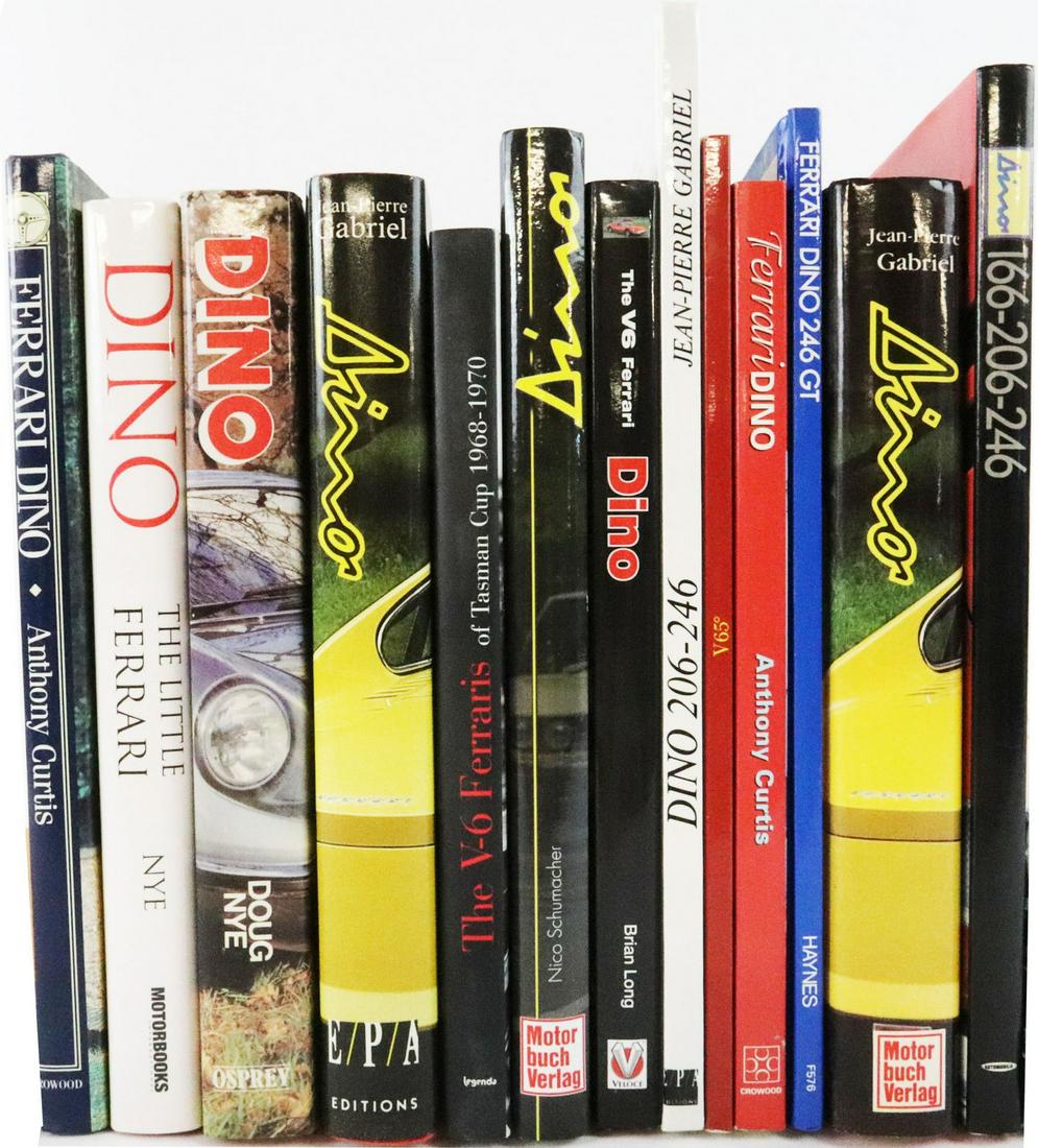 Ferrari 13-parts high quality books about Ferrari Dino (1 of 1)