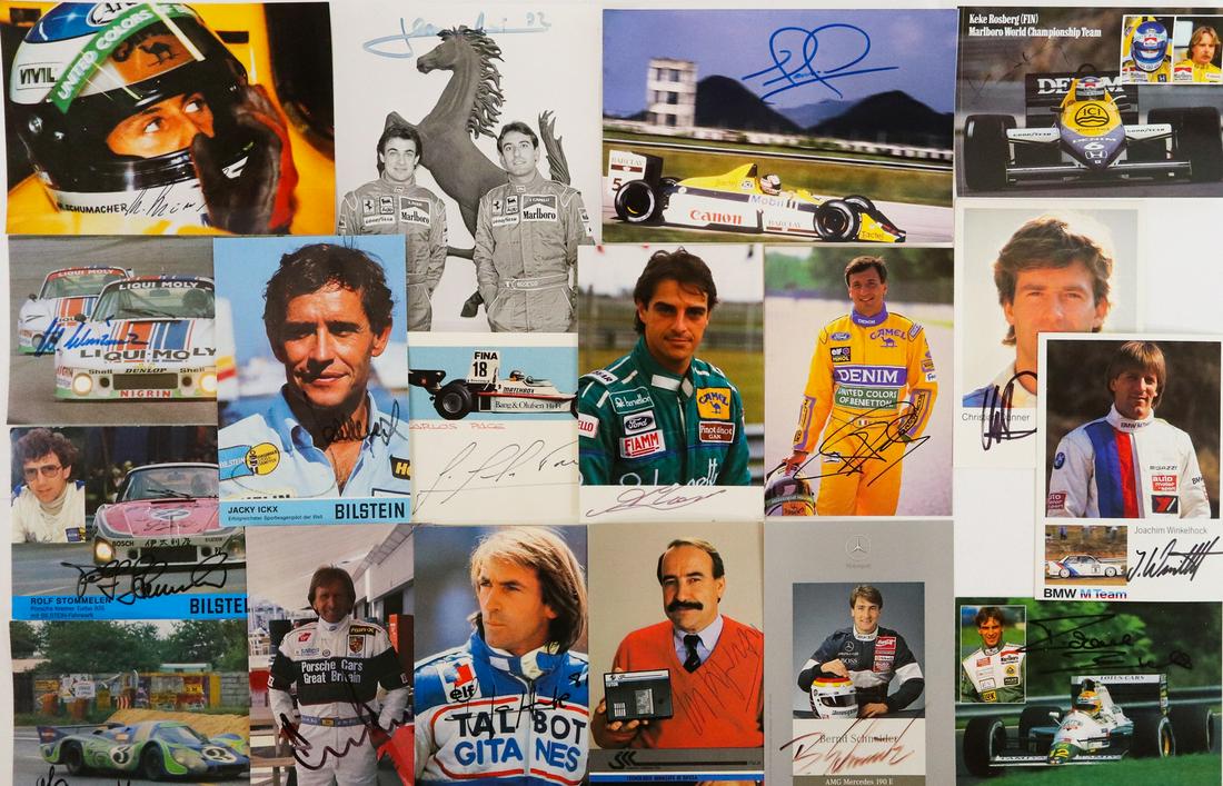 Autogramm 18 hand signatures (1 of 1)