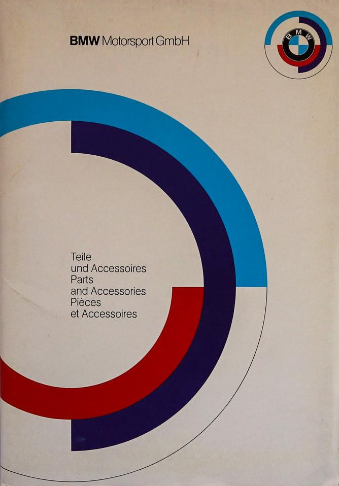 BMW Catalogs 'Teile und Accessoires' from the 70s: 46 pages, print number: 0109 2210 209, 3-languages