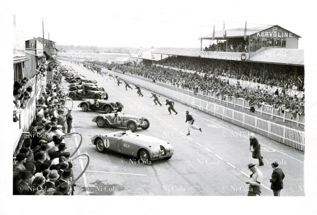 Le Mans Original b/w press photo Le Mans 1939 (1 of 2)