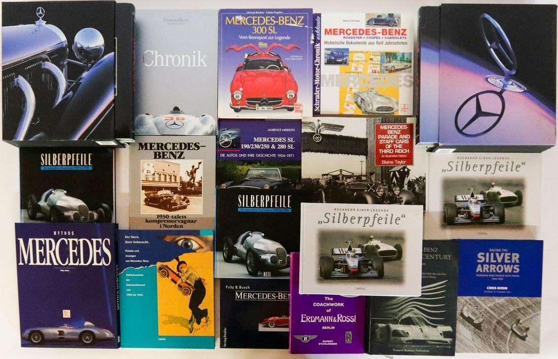 Mercedes-Benz 18 parts books (1 of 1)