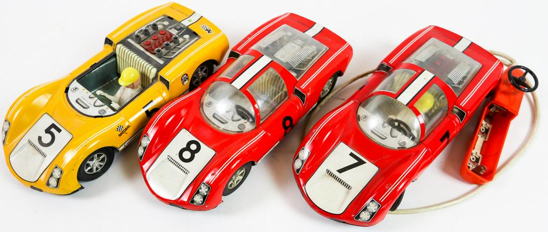 Porsche 3 'Joustra' sheet metal models / model cars (1 of 2)
