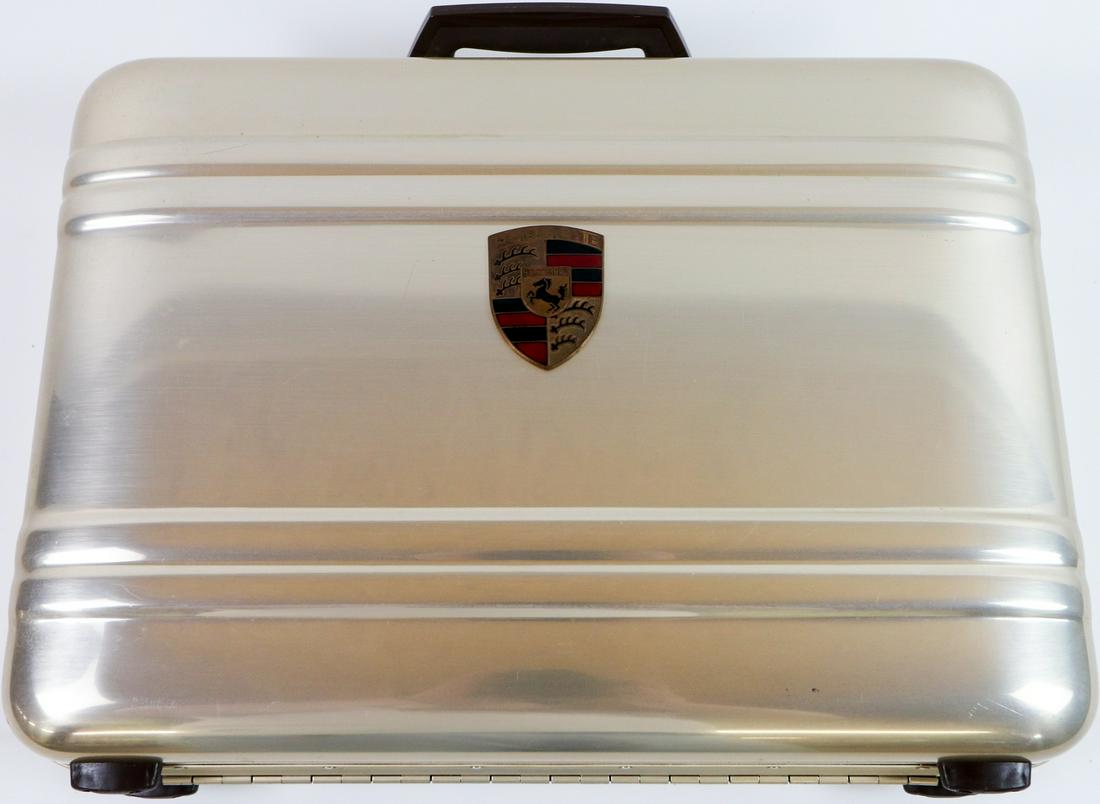 Porsche Halliburton briefcase with combination lock and (1 of 3)