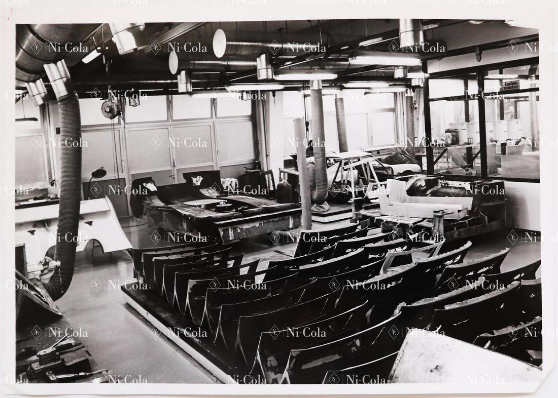 Porsche Original b/w press photos type 911 Carrera RS (1 of 1)