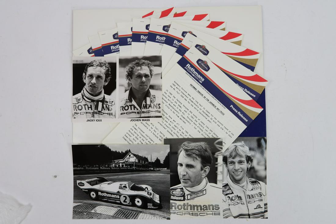 Porsche Press kit for Porsche 956 from 1984 (1 of 1)
