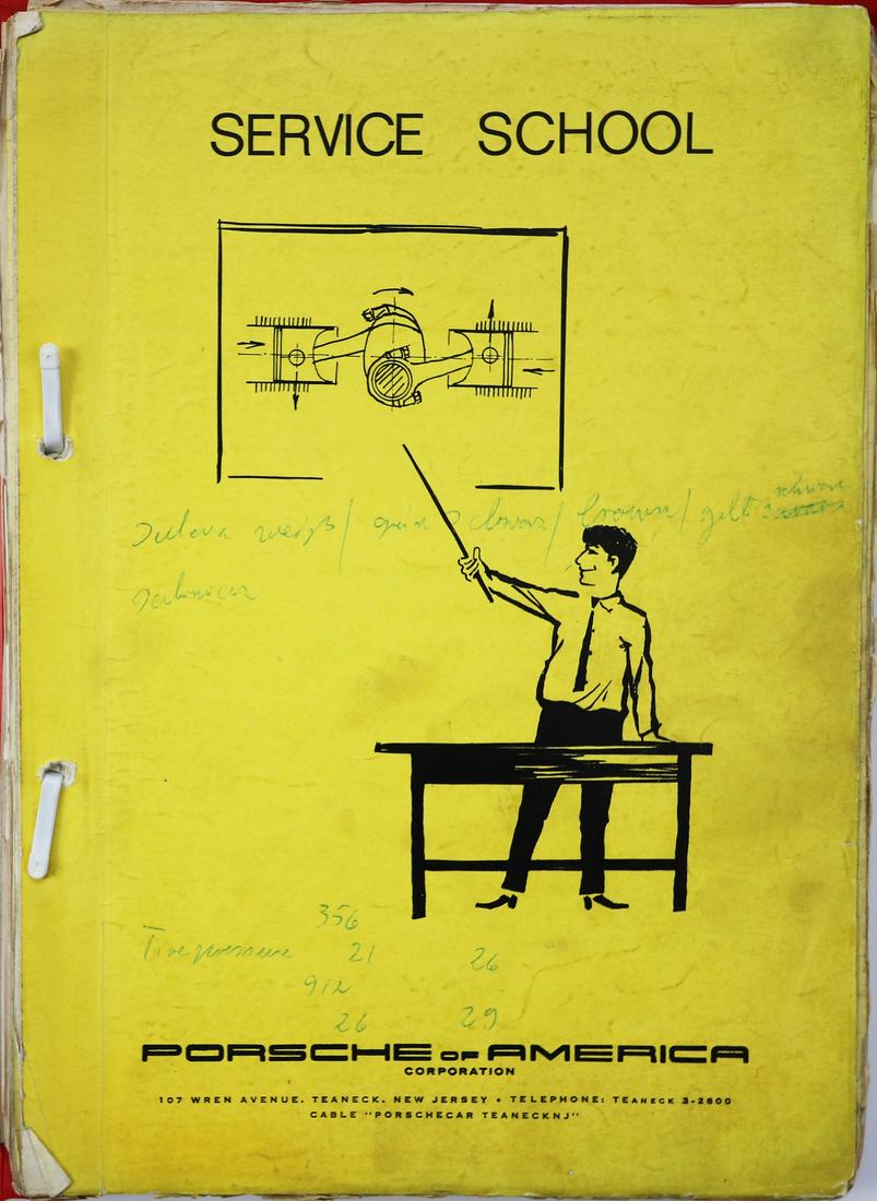 Porsche Service School Porsche of America 1963 (1 of 1)