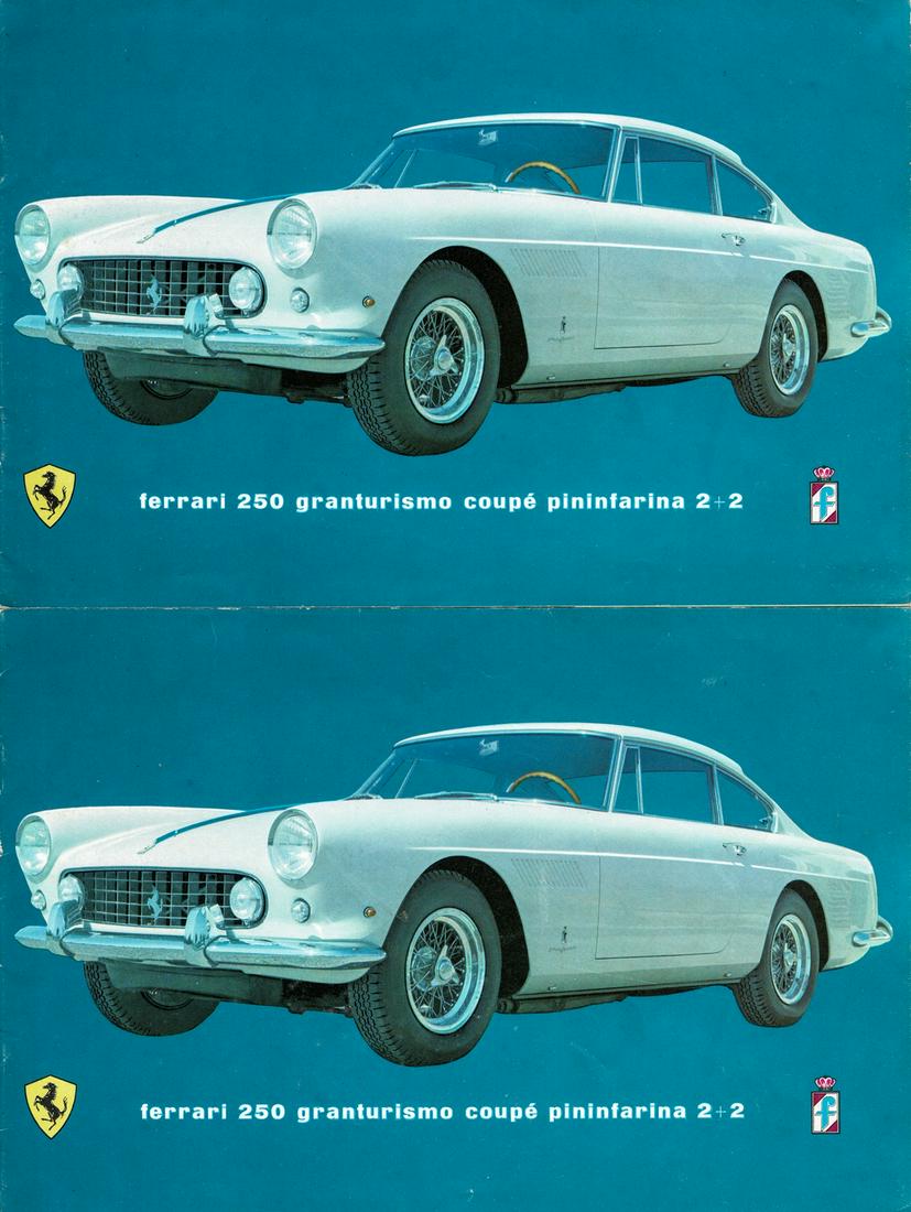 Ferrari 2 x brochure 250 GTE (1 of 1)