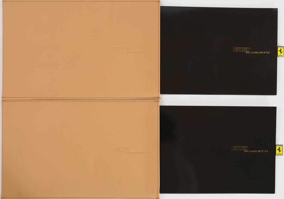 Ferrari 2 x brochure 612 Scaglietti (1 of 1)