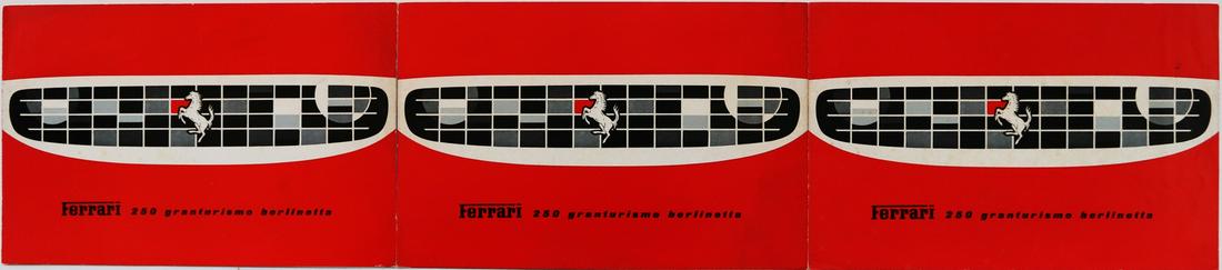Ferrari 3 x brochure 250 GT Berlinetta SWB (1 of 1)