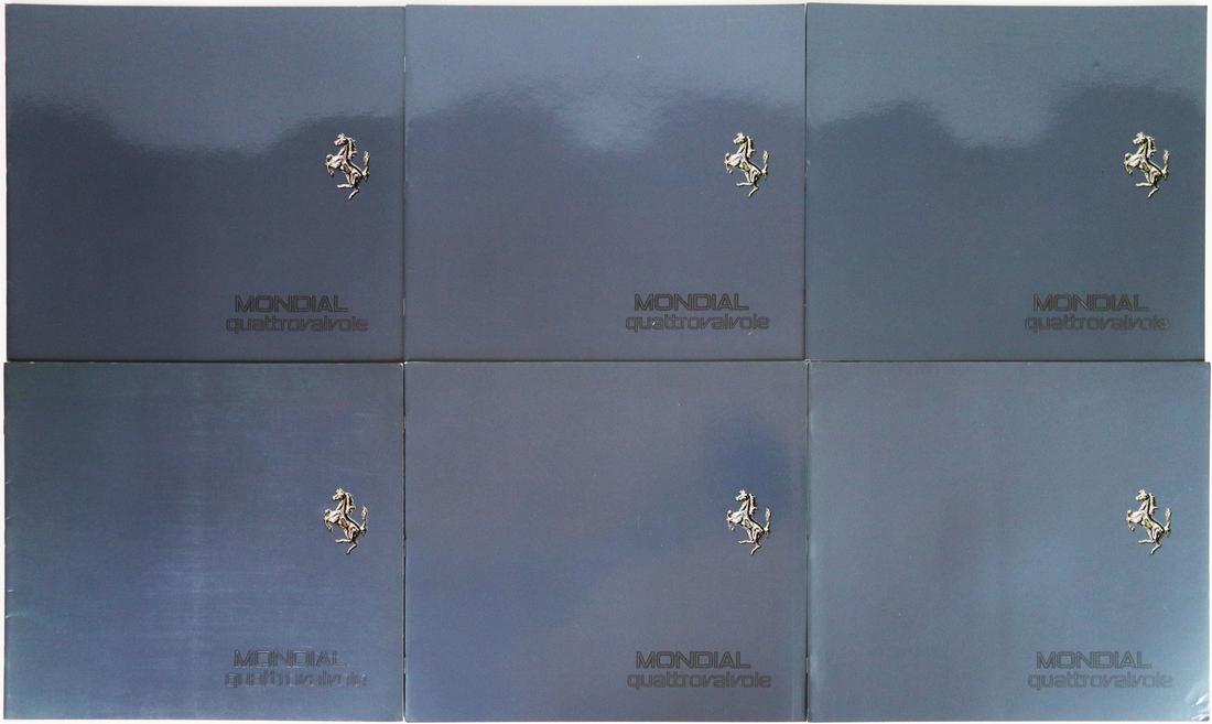 Ferrari 6 x brochure Mondial Quattrovalvole from 1982 (1 of 1)