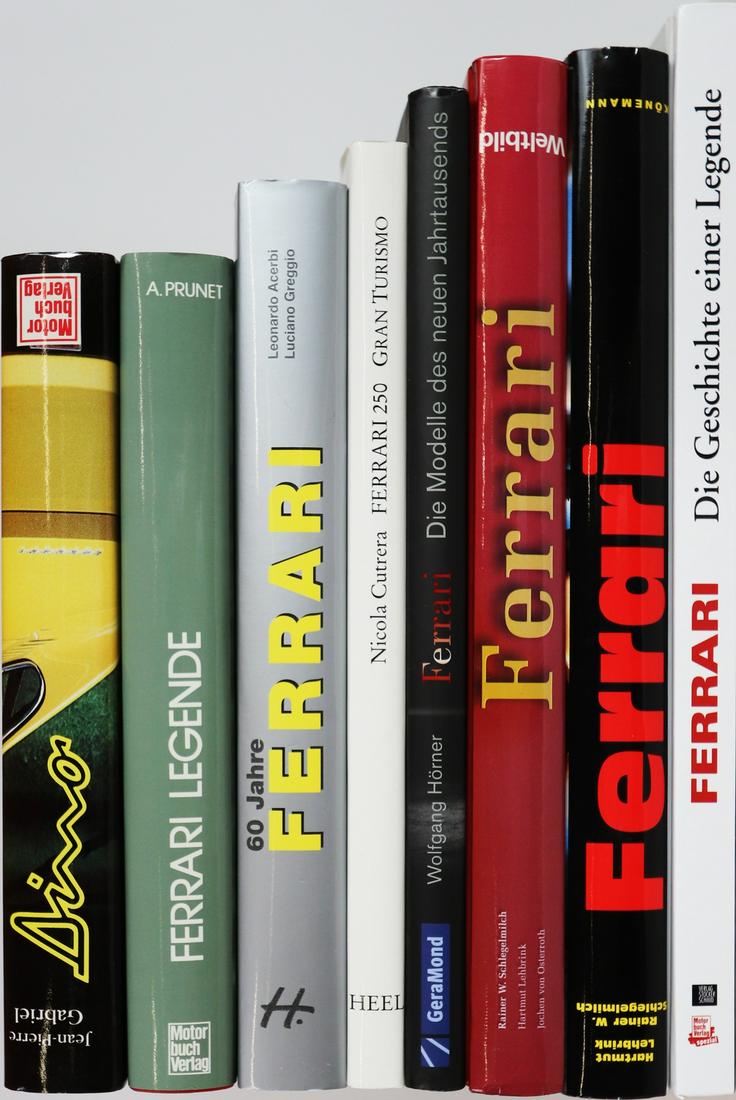 Ferrari 8 books (1 of 1)