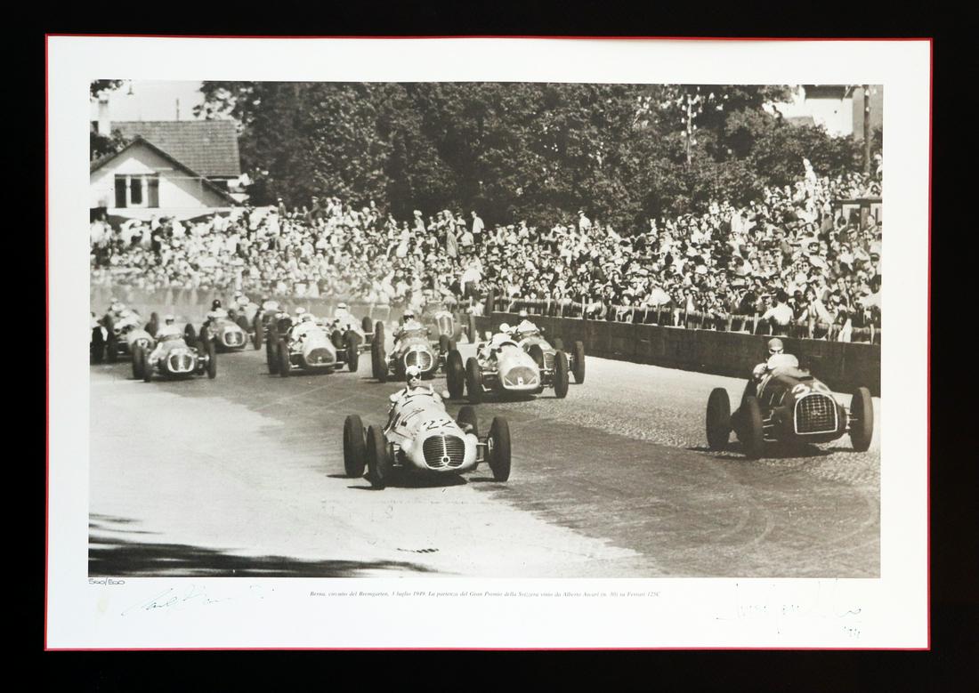 Ferrari Limited art print autographed by Luca Cordero (1 of 1)