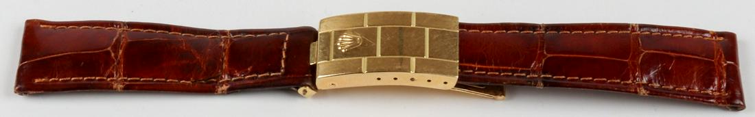 Armbanduhr Original strap for Rolex Daytona: Width of the strap 20 mm, 18 K folding clasp