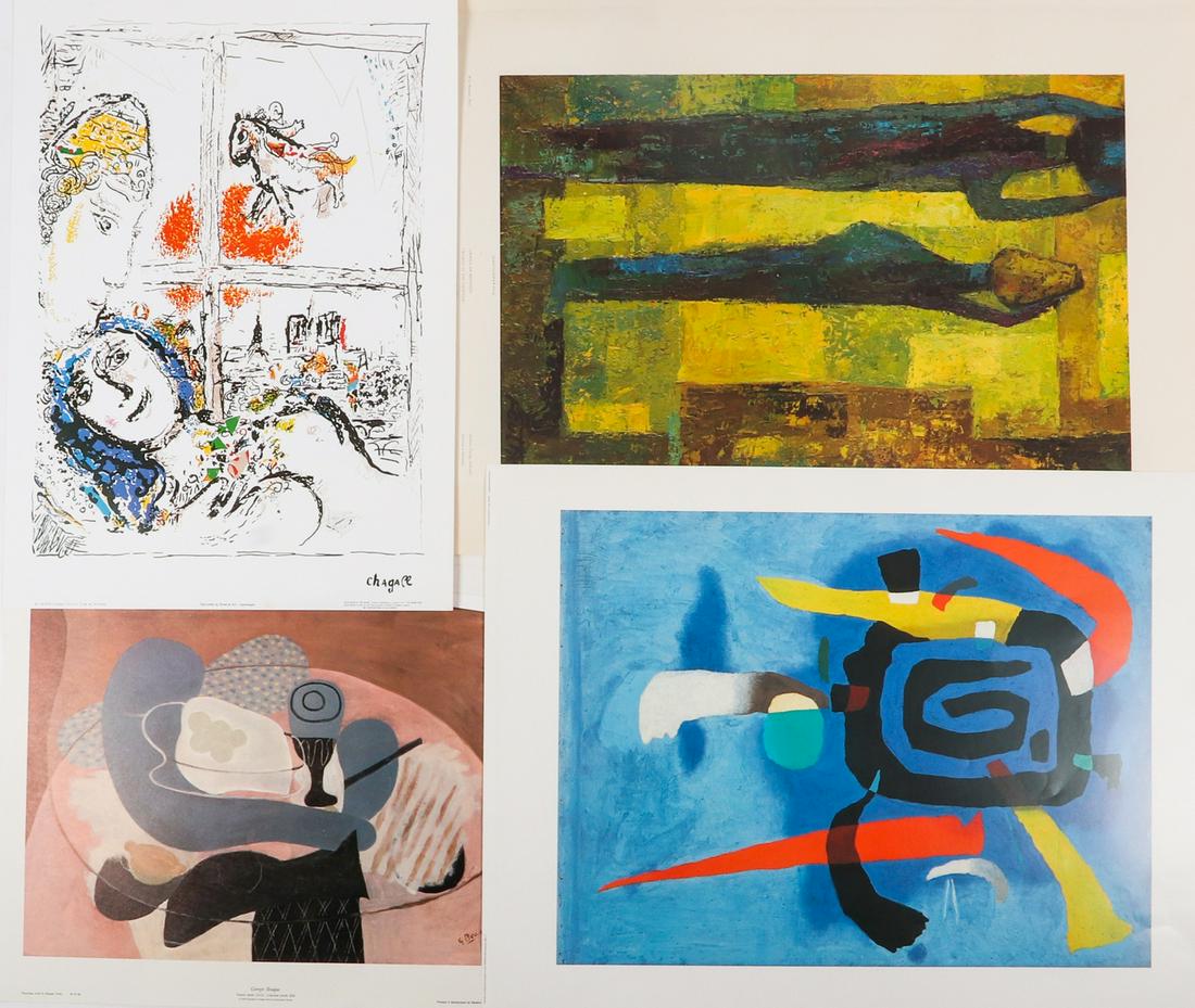 Kunstdruck 50 lithographed art prints 'Abstrakte (1 of 1)