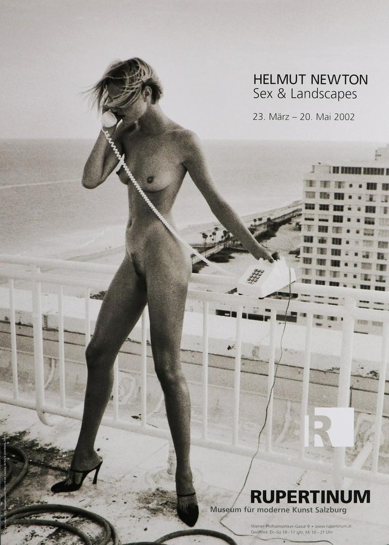 Poster 'Helmut Newton Sex & Landscapes 2002' (1 of 1)