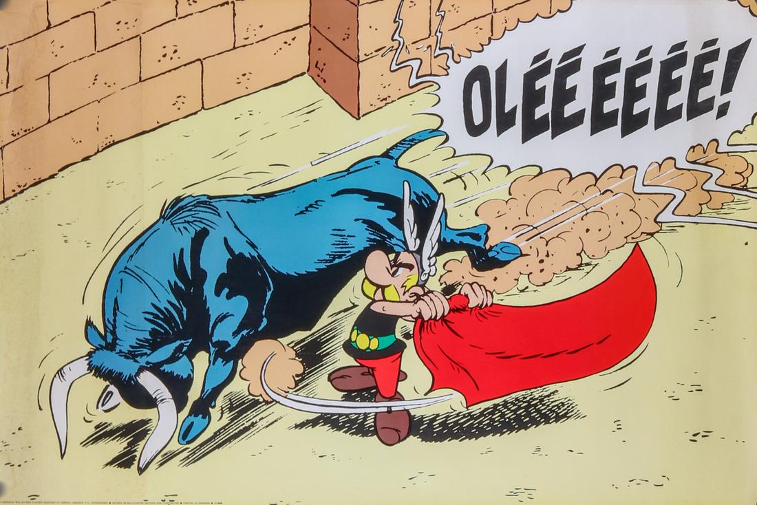 Poster Movie poster 'Asterix in Spanien' from 1970 (1 of 1)