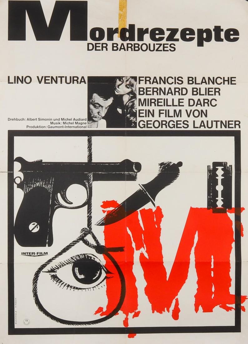 Poster Movie poster 'Mordrezepte Der Barbouzes' from (1 of 1)