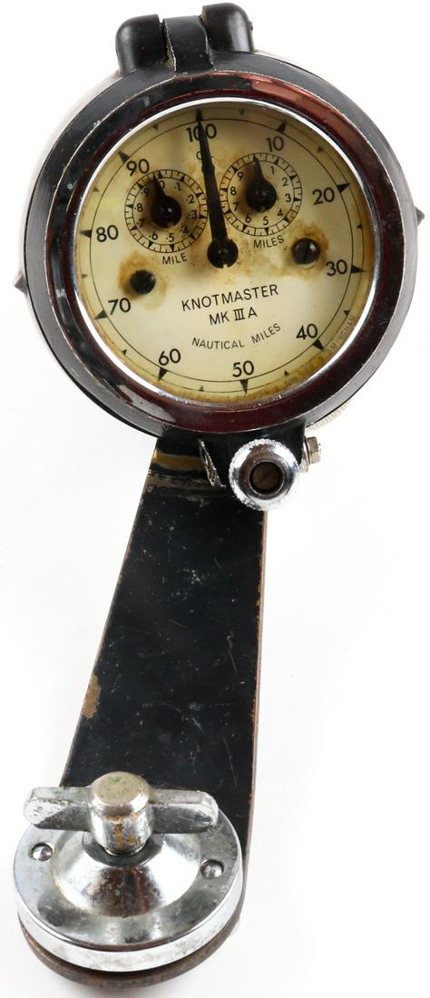 Automobilia Nautical miles measuring device 'Knotmaster (1 of 2)