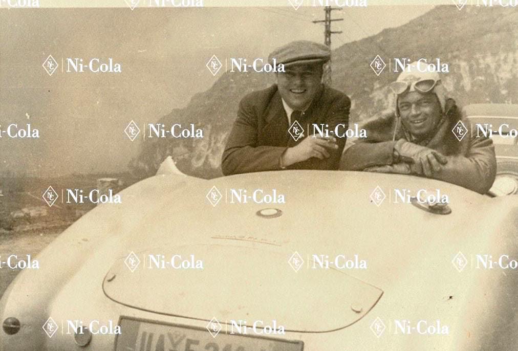 BMW Original B/W photo from the Mille Miglia Spyder (1 of 1)